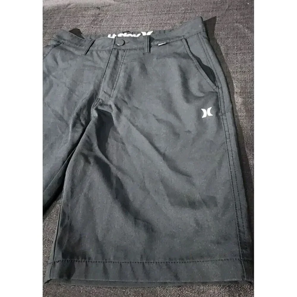 Hurley Men's Hybrid Shorts Quick Dry Polyester‎ Black size 32